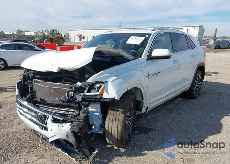 2023 Volkswagen Atlas Cross Sport 3.6L V6 Sel Premium R-Line из США, поврежденный, VIN 1V2FE2CA2PC205175